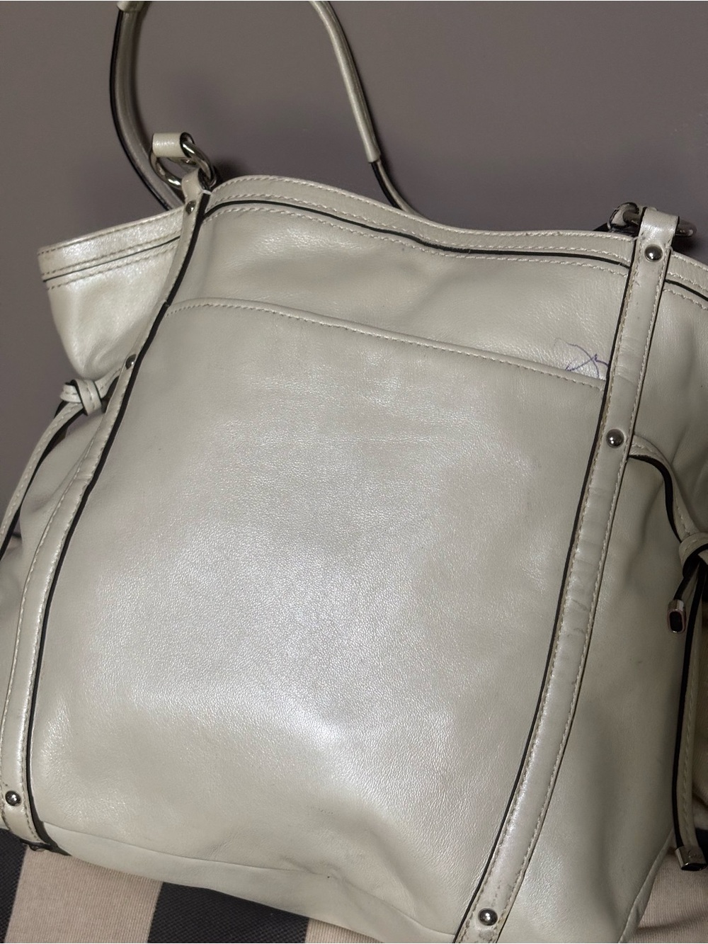 Coach Audrey Andie Perforated Signature shoulder bag - Picture 5 of 16